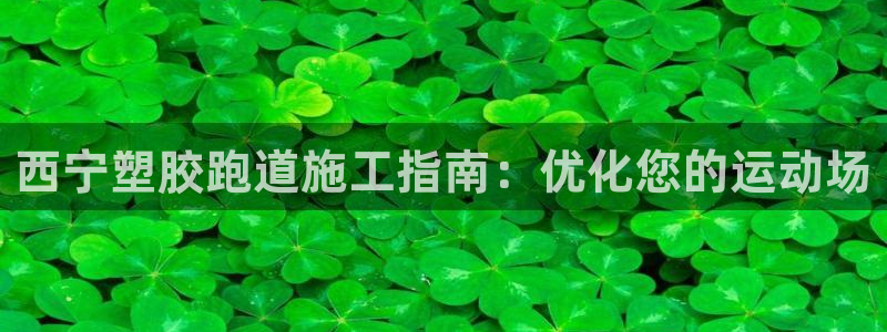 谈球吧电子app：西宁塑胶跑道施工指南：优化您的运动