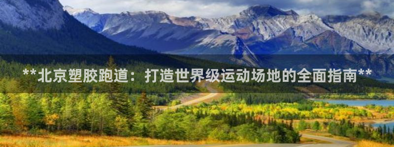 谈球吧体育app下载中心：**北京塑胶跑道：打造世界级运动场地的全面指南**