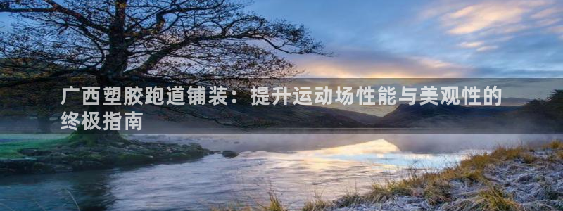 谈球吧nba：广西塑胶跑道铺装：提升运动场性能与美观性的
终极指南