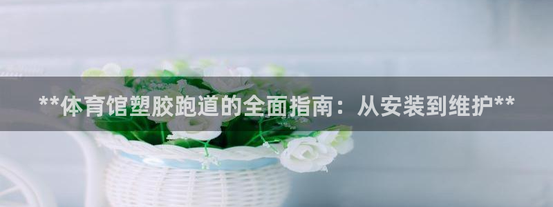 谈球吧电子app：**体育馆塑胶跑道的全面指南：从安装到维护**