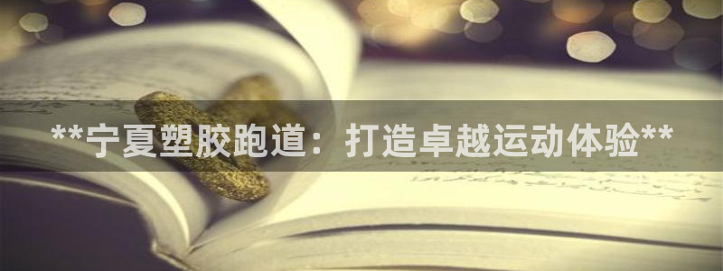 谈球吧下载：**宁夏塑胶跑道：打造卓越运动体验**