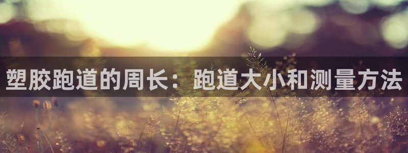谈球吧体育app下载中心官方最新版：塑胶跑道的周长：跑道大小和测量方法