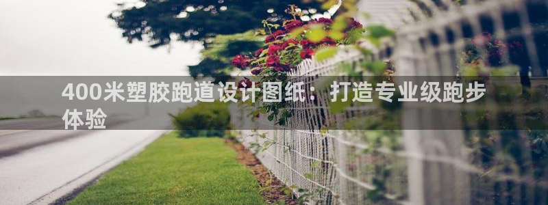 谈球吧属于哪个旗下：400米塑胶跑道设计图纸：打造专业级跑步
体验