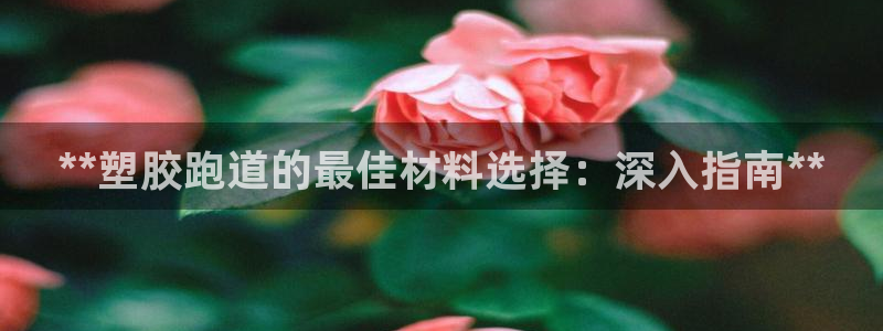 谈球吧的聊天软件有哪些：**塑胶跑道的最佳材料选择：